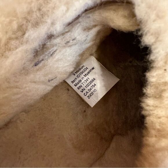 LL Bean Women’s Wicked Good Clogs Genuine Shearling - Picture 7 of 8